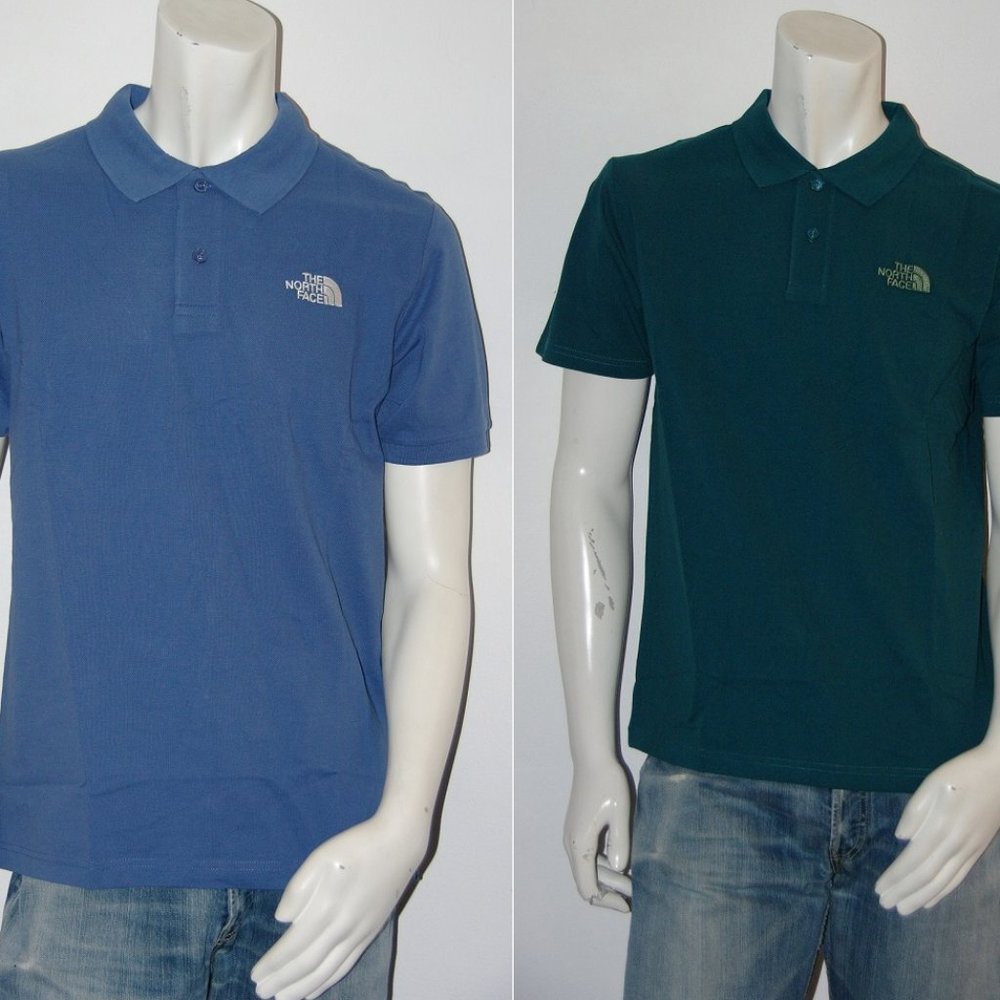New The North Face Men Polo T-Shirt 2 piece Medium